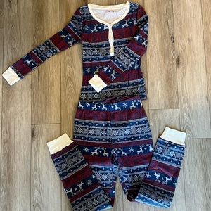 Christmas Snowflake 2 Piece Pajama